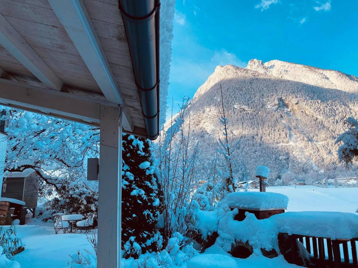 Forest Chalet, 15 Min To Salzburg Olt Town, And Most Beautiful Lakes, Secluded Location, 1,000 Sqm Garden, Mountainview, Panorama Sauna, Bath Whirlpool, Bbq&Bikes&Sunbeds For Free, Up To 10 P Golling an der Salzach Ngoại thất bức ảnh